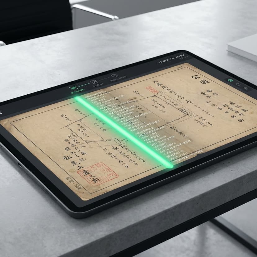 手書き文字認識 (OCR)